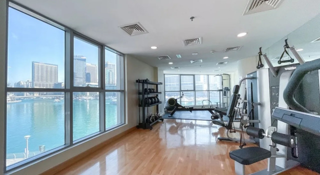 Апартаменты Refined 1BR Retreat in The Point Tower - Marina