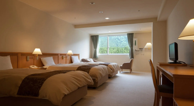 Трёхместный номер Standard Hotel Morinokaze Tateyama‎