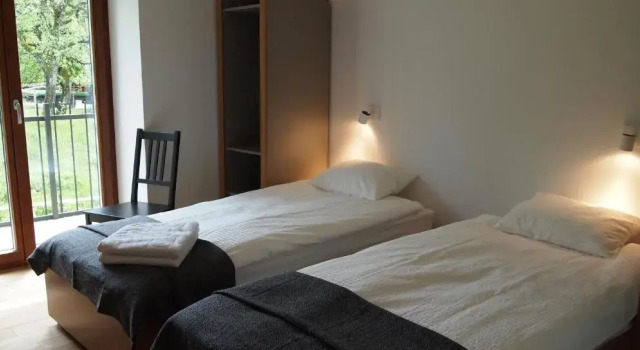 Standard Doppel Zimmer mit Balkon Bed & Breakfast Base Camp