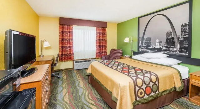 Двухместный номер Standard Super 8 by Wyndham Jacksonville
