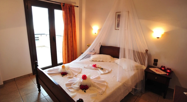 Апартаменты c 1 комнатой с балконом и с видом на море Kavousi Resort