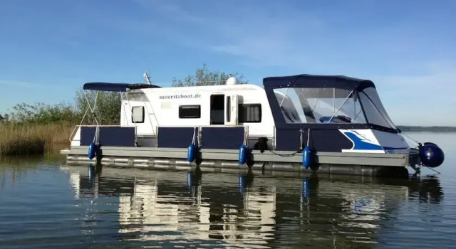 Hausboot Müritzboot, Забронировать Отель Варен Мюриц, рядом с Volksbad