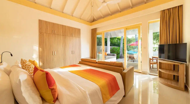 Вилла с бассейном Beach с 2 спальнями Siyam World Maldives