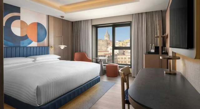 Одноместный номер Deluxe с видом на город Delta Hotels by Marriott Istanbul Karakoy