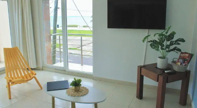 Con alberca y vista al mar 2 TV's  y Netflix, Book Hotel Boca del Río Veracruz