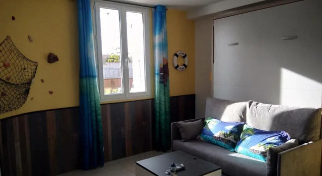 Апартаменты Un Nid Douillet en bord de plage !!