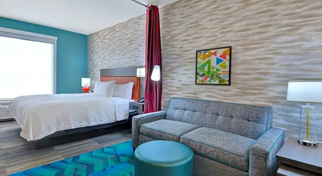 Двухместная студия-люкс Accessible bathtub Home2 Suites By Hilton Savannah Midtown, Ga