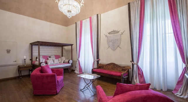 Номер Luxury с красивым видом из окна Castello di Pontebosio Luxury Resort