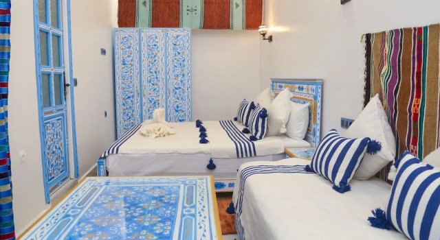 Casa Blue Pearl, Varaa Hotelli Chefchaouene 