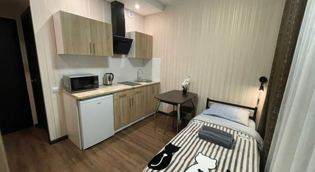 Студия Comfort Отель «Ладомир» в Тюменском проезде