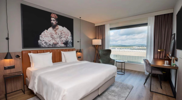 Номер Premium Radisson Blu Hotel Zurich Airport