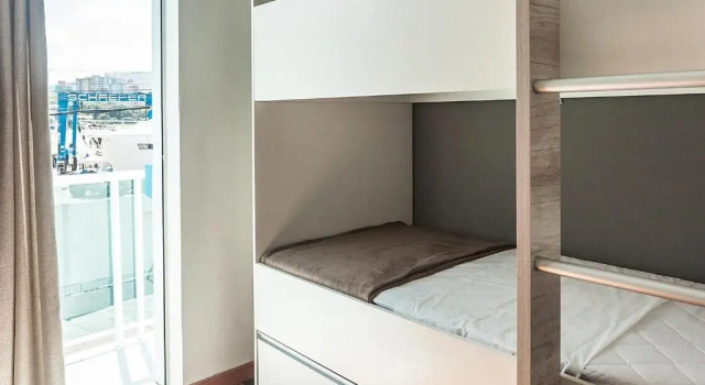 Кровать в общем номере (женский номер) The Bridge Hostel Florianópolis