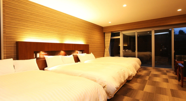 Четырёхместный номер Standard Nankishirahama Hotel Akariya