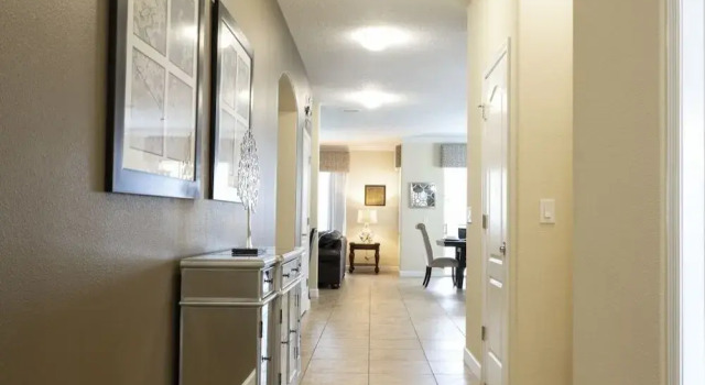Коттедж Family Pool Home Near Disney!! Modern Decor, Bbq ,resort W/ Tons Of Amenities! 6 Bedroom Home