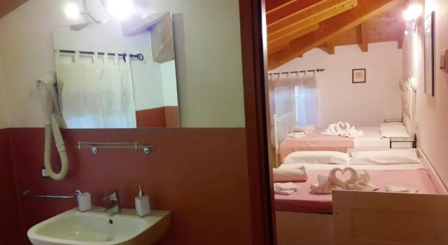 Семейный номер Standard с видом на сад Al Torcol Agriturismo