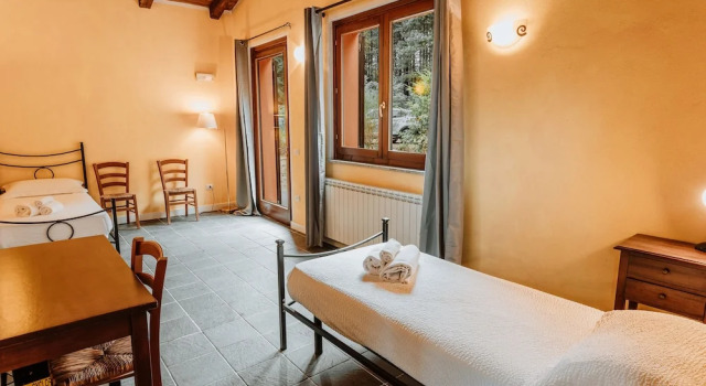 Семейный номер Standard с видом на парк Vallicciola Nature Hotel