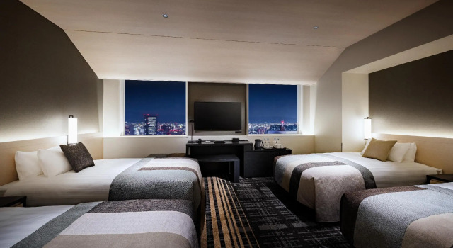 Четырёхместный номер Standard Hotel Hankyu RESPIRE OSAKA