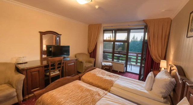 Двухместный номер Standard с балконом Hotel Edelweiss