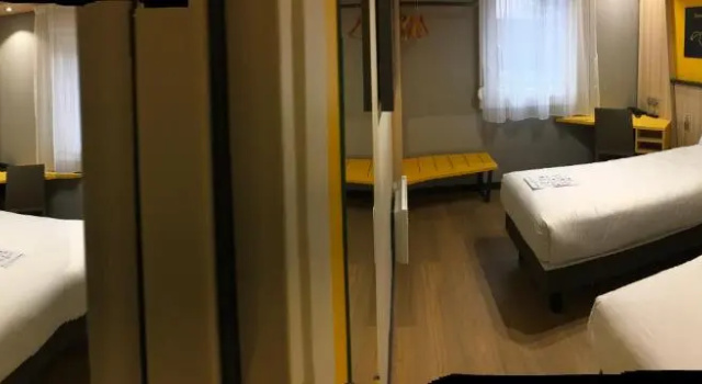 Четырёхместный номер Standard Brit Hotel Le Cottage Le Mans Sud