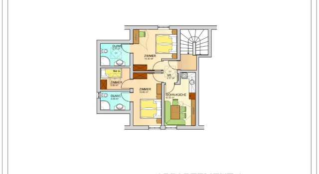 Семейные апартаменты Appartement Oskar