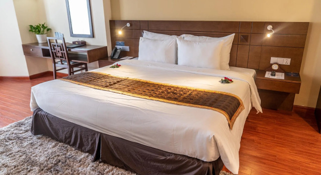 Двухместный номер Deluxe Sai Gon Phu Tho Hotel