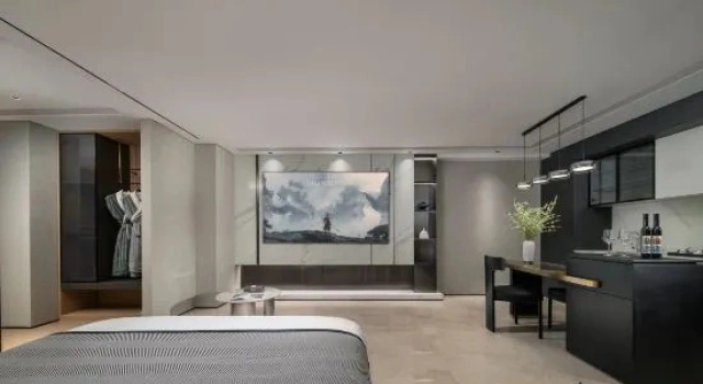 Двухместный семейный люкс с видом на город ALLIA Platinum Executive Suite Hotel