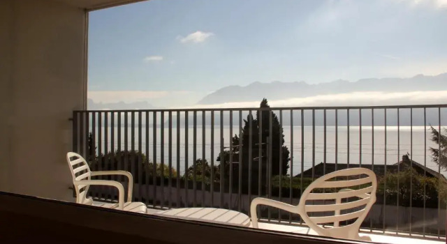 Одноместный номер Standard с видом на озеро Hotel Lavaux