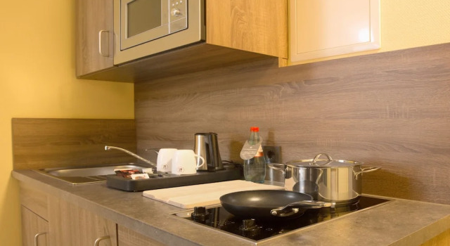 Полулюкс с красивым видом из окна Naam Hotel & Apartments Frankfurt City-Messe Airport