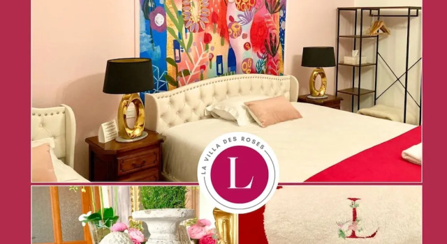 Номер Grand La Villa des Roses Gîte Chambres dhôtes Piscine chauffée