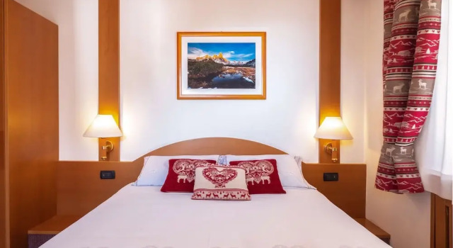 Двухместный номер Standard с балконом и с видом на горы Hotel Belvedere