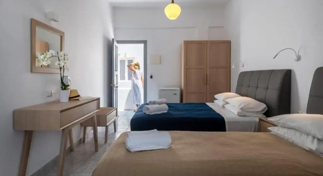 Трёхместный номер Standard Galinos Hotel for adults only