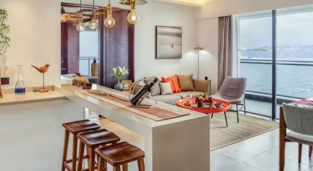 Двухместный люкс с видом на океан Dusit Thani Shuangyue Bay Resort Huizhou