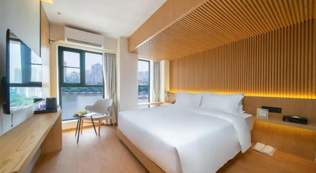 Двухместный номер Standard с видом на реку Marhaus Hotel Beijing Road Tian-Zi Pier Store
