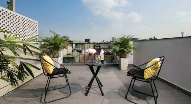 Номер Executive с балконом и с видом на город Hanoi Exclusive Hotel