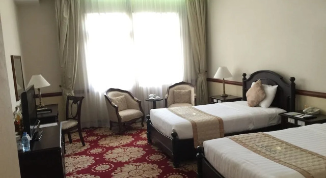 Номер Deluxe с балконом Sammy Dalat Hotel