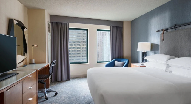 Двухместный номер Guest с видом на реку Sheraton Grand Chicago Riverwalk