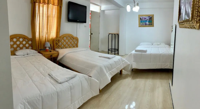 Standardní Čtyřlůžkový pokoj Hotel Plateros