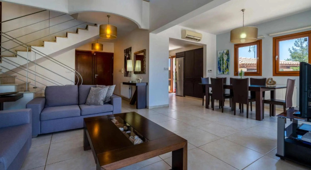 4 bedroom Villa Lofou with private pool and sea views, Aphrodite Hills Resort, Забронировать Курортный отель Бизнес-отели района Пафоса, 4* 5*