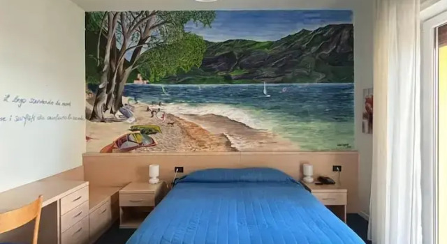 Двухместный номер Standard с балконом и с видом на озеро Hotel Aquavite