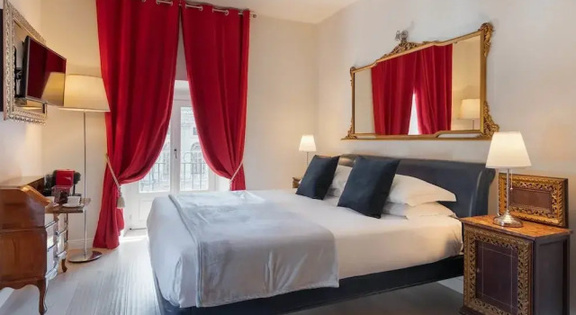Двухместный номер Deluxe c 1 комнатой с видом на город Corte Realdi Luxury Rooms Torino - Piazza Castello