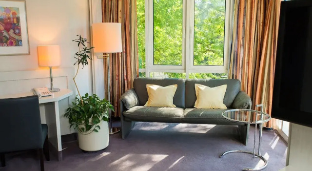 Полулюкс c 1 комнатой с красивым видом из окна Fontana Hotel Wiesbaden