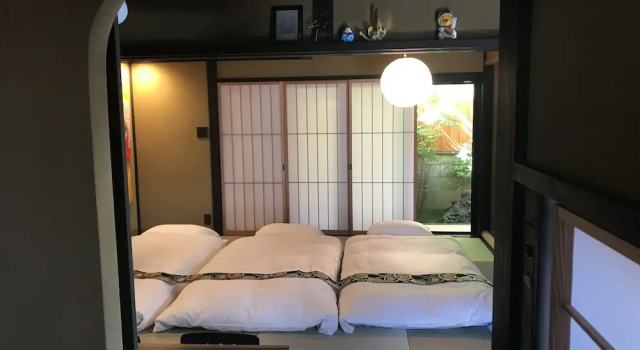 Kyo-Machiya YululY, Prenota Casa vacanze Kyoto Giappone, vicino a Omiya Onsen