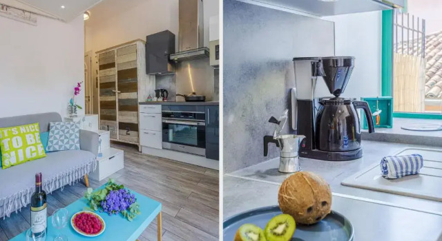 Апартаменты MY CASA - CASSINI GT - 1 bedroom - Balcony - Place Garibaldi