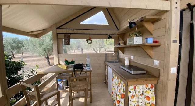 Тент с 2 комнатами Ciriga Sicily Glamping