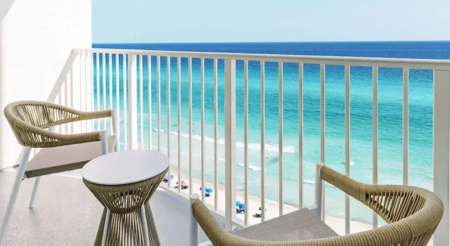 Номер High Floor Deluxe с балконом и с видом на залив Hyatt Place Panama City Beach - Beachfront