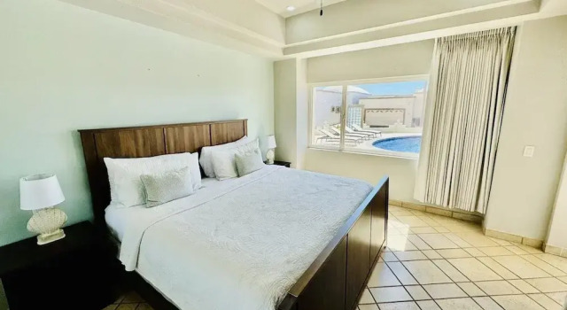 Spectacular 1 1/2 Bedroom Condo on Sandy Beach at Las Palmas Beachfront Resort 1 Condo by RedAwning, Book Resort Puerto Penasco Sonora