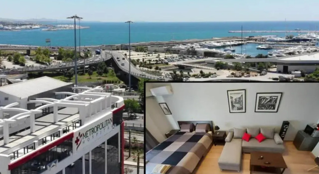 Апартаменты METROPOLITAN MACVIEW-3 διαμέρισμα studio Φάληρο