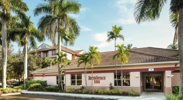 Кровать в общем номере Residence Inn® by Marriott® Fort Lauderdale City of Plantation