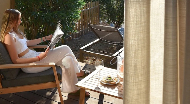 Номер Superior Hôtel Palazzu et SPA - Adults only