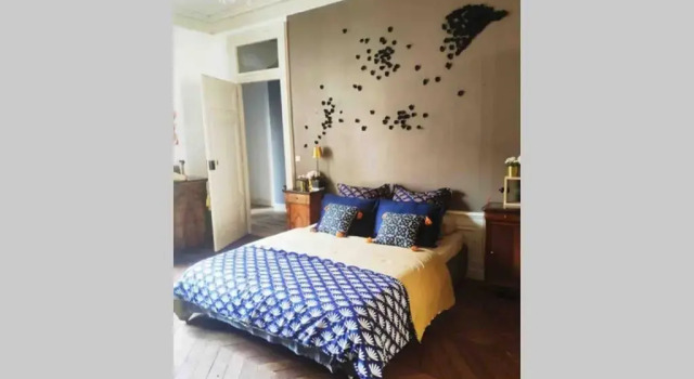 Апартаменты Deluxe Appartement Haussmannien d’Artiste, exception, quai de Saône balcon+Parking